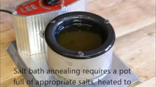 Salt Bath Annealing 50 BMG Cases [upl. by Luhar]