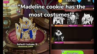 This cookie has the most costumes  cookie run kingdom [upl. by Anitsirhk]