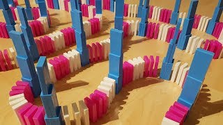 Domino Screenlinks with over 100000 Dominoes [upl. by Aronal86]