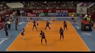 Callie Schwarzenbach x Osasco Volleyball Highlights [upl. by Ydnyc]