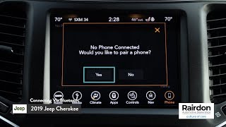 2019 Jeep Cherokee Trailhawk  How to Connect Via Bluetooth  Rairdon Automotive Group [upl. by Pappano]