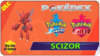 How to Get Scizor  119 The Isle of Armor Pokedex  Pokemon Sword amp Shield [upl. by Marybeth]