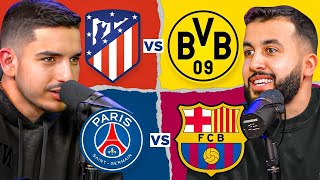 PSG 23 BARCELONA amp ATLETICO MADRID 21 DORTMUND  SDS LIVE WATCHALONG [upl. by Asinet]