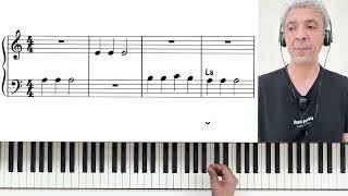 Etude 4  Comment apprendre le piano  Comment jouer la méthode piano [upl. by Euf214]