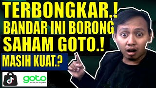 saham goto hari ini TERBONGKAR BANDAR INI YG BORONG GOTO GINI TRIKNYAsahamgoto [upl. by Namus]