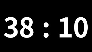 38분 10초 타이머 38minute 10second timer 2290 second timer [upl. by Close]