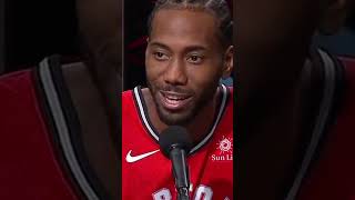 Kevin Hart makes fun of Kawhi Leonard laugh shorts shortvideo [upl. by Katya]