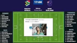 All Blacks vs Springboks  Rugby Championship  South Africa vs New Zealand [upl. by Aserat21]