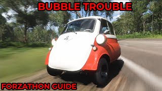 Forza Horizon 5  Forzathon Guide  Bubble Trouble  BMW Isetta 300 [upl. by Fransen]