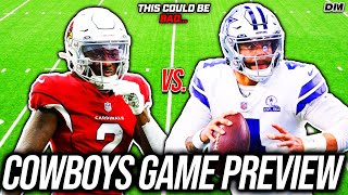 Dallas Cowboys vs Arizona Cardinals Game Preview Trap Game [upl. by Zeuqcaj]