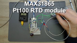 MAX31865  Pt100 RTD module [upl. by Kaye33]