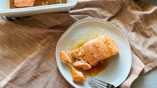 Easy Honey Baked Salmon Recipe [upl. by Siloa]