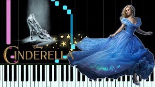 LAVENDERS BLUE Dilly Dilly  CINDERELLA piano cover Synthesia [upl. by Phelan891]