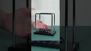 Conservation of Momentum Explained Newtons Cradle physics neet manasstudies [upl. by Marquardt105]