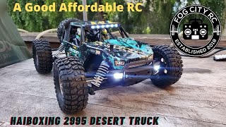 Haiboxing 2995 Desert Truck Unboxing and Run This is Good Affordable RC car [upl. by Glenna44]