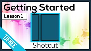 Shotcut Lesson 1  How to Download amp Install [upl. by Retsevel]