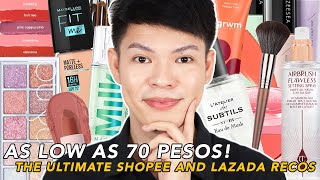 THE ULTIMATE EVERYDAY MAKEUP SKINCARE PERFUME amp ORGANIZER FAVORITES SHOPEE amp LAZADA 88 RECOS [upl. by Lorianna]