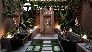 Sketchup to Twinmotion 2024 Realistic render Workflow [upl. by Fisa]