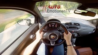 Fiat Abarth 595 Competizione POV Drive  AutoEmotionenTV [upl. by Salokin]