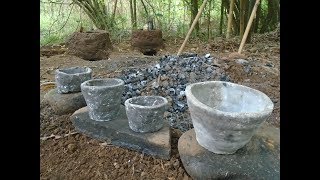 Potes PrimitivosQueima De ChãoPRIMITIVE POTS [upl. by Chan]