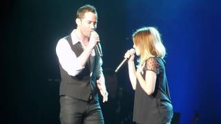 Julie Zenatti et Emmanuel Moire chantent A corps perdu [upl. by Adlen867]