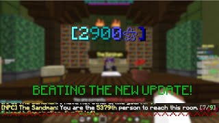 I Beat The NEW Bedwars Update [upl. by Terzas773]