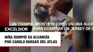 Niña rompió su alcancía por Camilo Vargas del Atlas [upl. by Tereve]