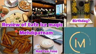 Lunch at Cafe Ice magic 📍mehdipatnam adayinmylife vlog food explore [upl. by Dewayne]