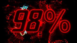 Extreme Demon quotBLOODLUSTquot By Knobbelboy 98 Progress 9 Jump from phobos  Geometry Dash 22 [upl. by Faro25]