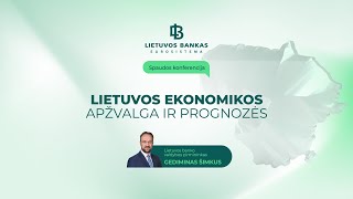 Lietuvos ekonomikos apžvalga ir prognozės  2024 m rugsėjis [upl. by Vareck]