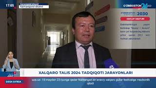 Axborot 24  Xalqaro talis 2024 tadqiqoti jarayonlari [upl. by Bauske699]