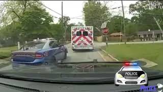 😁Hospital Patient Steals Ambulance – Caught After Intense Chase dashcam videos [upl. by Nashoma]