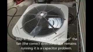 How to fix your AC Outdoor fan not running [upl. by Patricio]