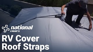 New RV Cover Feature  Endurance Roof Straps™  By Eevelle [upl. by Leidba]