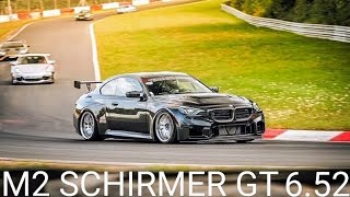 NEW BMW M2 G87 SCHIRMER GT 652 NURBURGRING [upl. by Daughtry637]