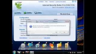 How to Uninstall eScan Internet Security for Windows [upl. by Ymeon319]