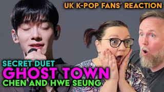 EXOs Chen  NFlyings Hwe Seung  Secret Duet  Ghost Town  UK KPop Fans Reaction [upl. by Anilos]