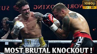 Mairis Briedis vs Oleksandr Usyk Full Highlights  KNOCKOUT  Best Boxing Moment 2024 HD [upl. by Lletnohs]