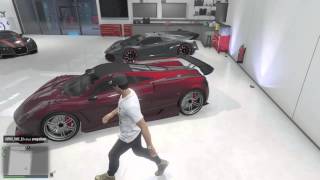 GTA 5  My Garage Tour 2015 Sports and Super [upl. by Ailaro]