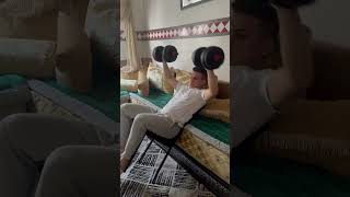 Panca inclinata fatta in casa🏋️‍♀️🏋️‍♂️😎 youtuber shortcraft shortvideo viral fyp [upl. by Htebizile689]