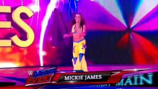 WWE Mickie James Entrance On Main Event 1372017 720pHD [upl. by Payton]