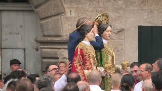 SECONDA PARTE PROCESSIONE SS MEDICI CON MESSA SUL SAGRATO DEL SANTUARIO BITONTO 20102024 [upl. by Shaffert907]