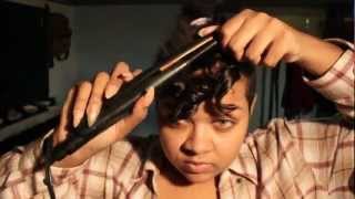 Curled Mohawk Hair Tutorial [upl. by Noseyt]