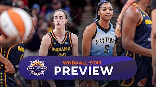 2024 WNBA AllStar Game PREVIEW Caitlin Clark amp Angel Reese FACE Team USA I CBS Sports [upl. by Bocock]