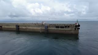 Brittany Ferries MV Armorique Departing Roscoff Finistère Brittany France 12th July 2024 Camera 1 [upl. by Attelrahc]