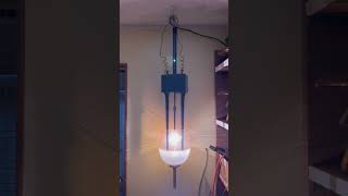 Restored Open Carbon Arc Lamp From 1889 In Operation [upl. by Nuawtna]