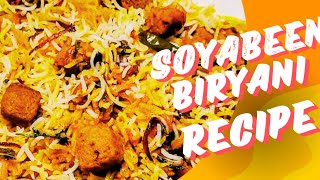 soyabean biryani racipe  soyabean biryani recipe daba style  recipe asmarfoodsindians [upl. by Atinihs]