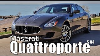 2016 Maserati Quattroporte S Q4 Review Quick Take [upl. by Kipp]