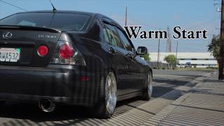 Lexus Is300 Stock Vs Greddy Revolution Rs CatBack Exhaust [upl. by Taber]