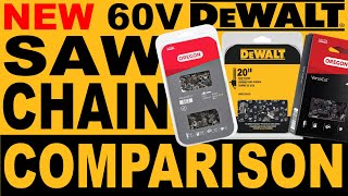 DeWalt 60V Flexvolt 20quot Saw Chain Alternatives for DCCS677 [upl. by Albur]